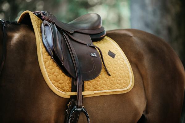 Kentucky czaprak Velvet skokowy musztarda
