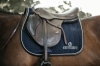 Kentucky czaprak Fishbone Leather granatowy