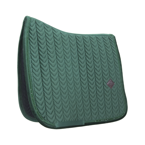 czaprak ujeżdżeniowy kentucky velvet pearls pine green