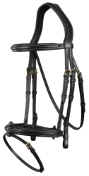 Dy'on ogłowie Flash Noseband Bridle D Collection
