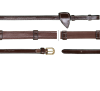 Dy'on wodze Hunter z 7 stoperami D Collection brązowe