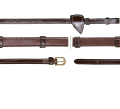 Dy'on wodze Hunter z 7 stoperami D Collection brązowe