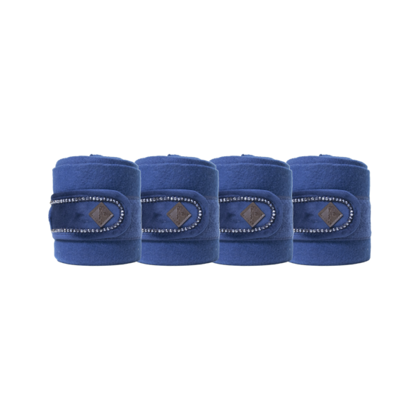 Kentucky owijki polarowe Velvet Pearls navy