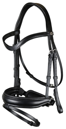 WODCAM Dy'on ogłowie Matte Large Crank Noseband With Flash by Working