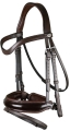 WODCAN Dy'on ogłowie Patent Large Crank Noseband With Flash by Working