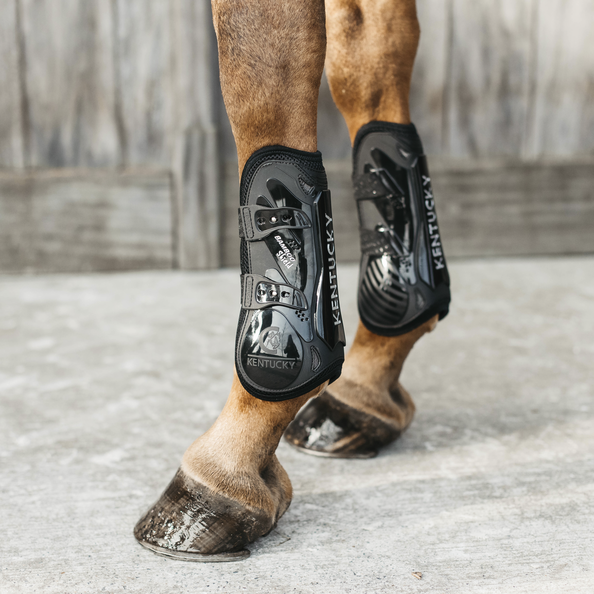 Kentucky ochraniacze Tendon Boots bamboo Elastic black