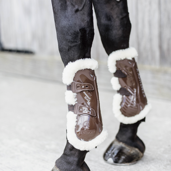 Vegan Sheepskin Tendon Boots bamboo Elastic8.png