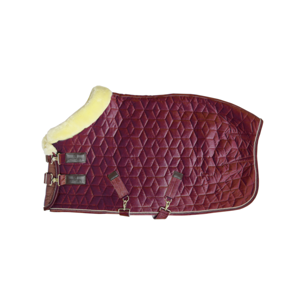 kentucky derka Show Rug Velvet 160g bordo