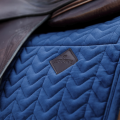 Skin Friendly Saddle Pad Velvet kentucky skokowy granat