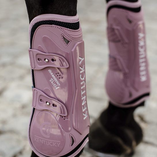 Kentucky ochraniacze Tendon Boots bamboo Elastic old rose