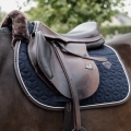 Skin Friendly czaprak Star Quilting granatowy