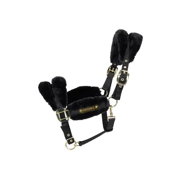 Nylon Sheepskin Halter Soft1.webp