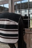 derka kentucky Fleece Rug Heavy beż paski