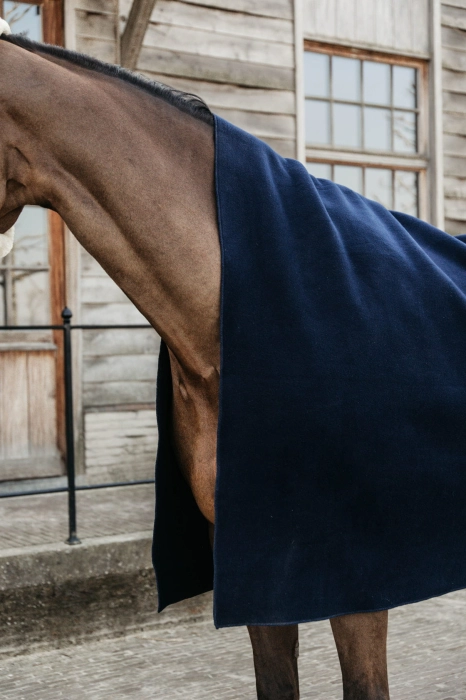 kentucky derka polarowa koc granat