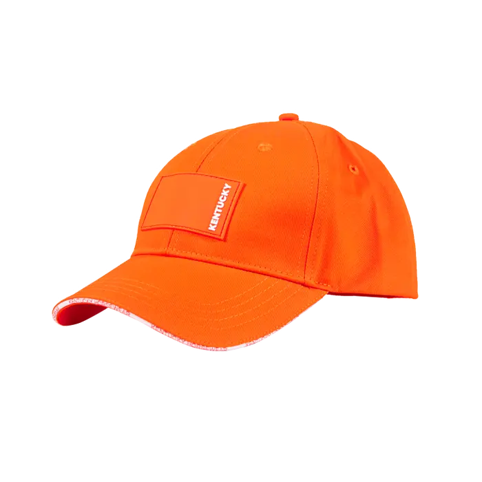 Orange cap Kentucky Baseball Rubber Logo