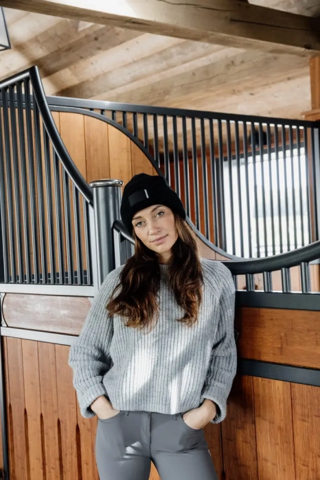 Beanie Czapka Kentucky z logo black