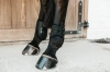 Kentucky ochraniacze Fetlock Elastic czarne