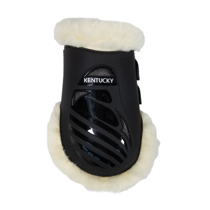 Kentucky ochraniacze Vegan Sheepskin Fetlock Elastic