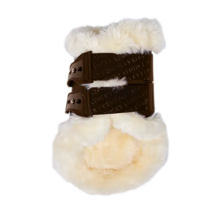 Kentucky ochraniacze Vegan Sheepskin Fetlock Elastic