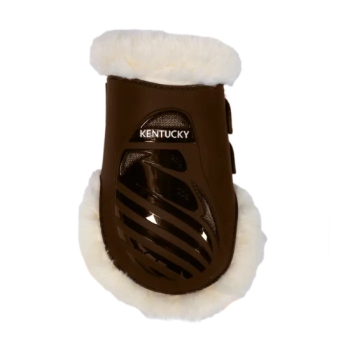 Kentucky ochraniacze Vegan Sheepskin Fetlock Elastic