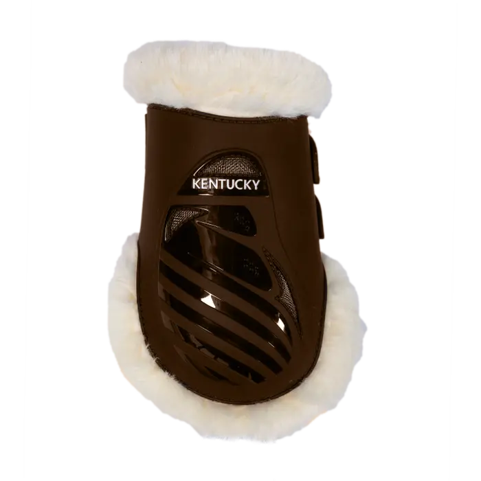 Kentucky ochraniacze Vegan Sheepskin Fetlock Elastic