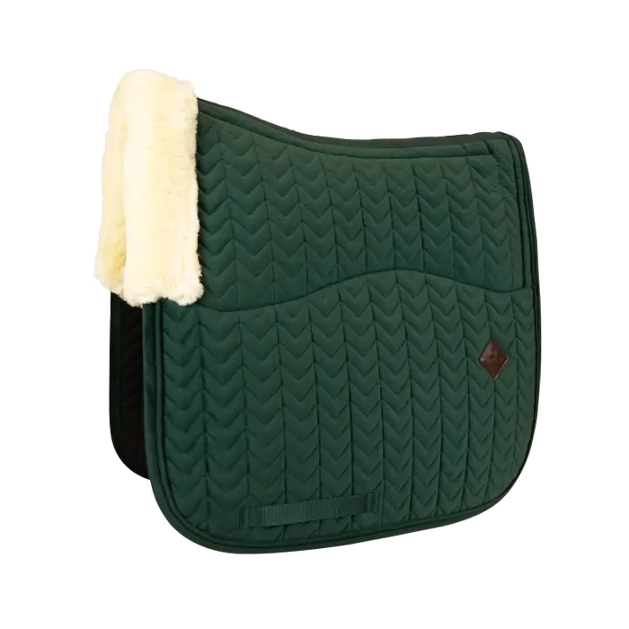 ujeżdżeniowy czaprak kentucky skin friendly velvet dark green