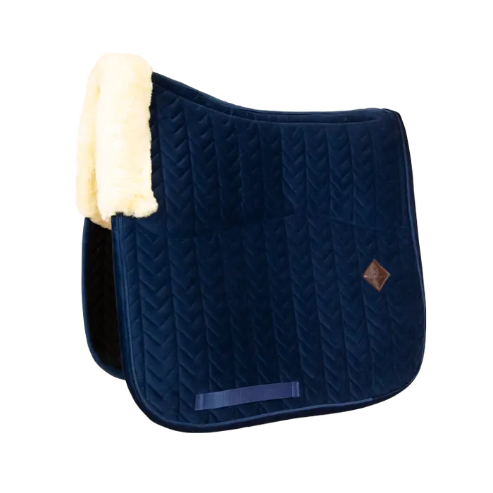 czaprak ujeżdżeniowy velvet skin friendly navy