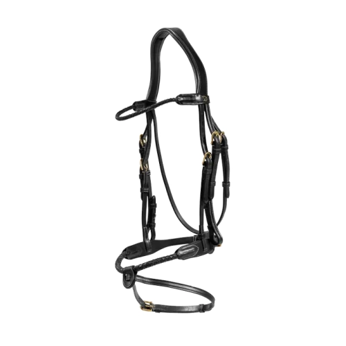 DYARAYBLF Dy'on ogłowie Braided Flash Noseband Bridle