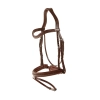 NEAJAZBRC Dy'on ogłowie Plaited Flash Noseband Bridle with Pull back