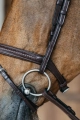NEAOAKBRP Dy'on ogłowie Plaited Flash Noseband Bridle New English