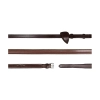 Dyon wodze gumowe 1/2" New English brąz