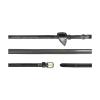 Dyon wodze gumowe 1/2" D Collection czarne