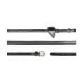 Dyon wodze gumowe 1/2" D Collection czarne