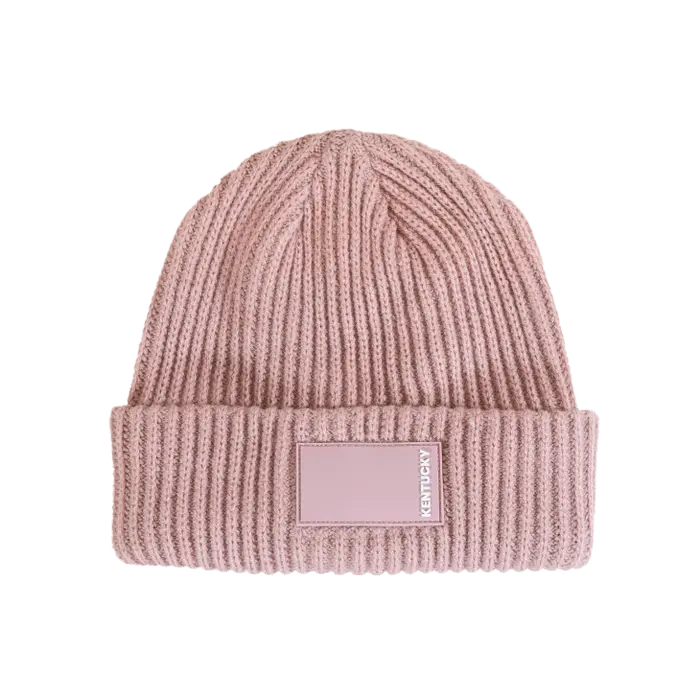 Czapka Kentucky Beanie z logo pink