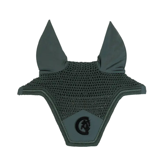 kentucky nauszniki 3D Logo butelkowa zieleń