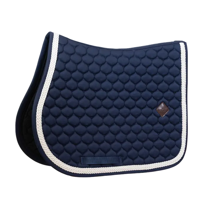 czaprak skokowy kentucky plaited cord navy