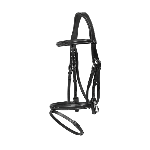 WOAPGB Dy'on ogłowie Flash Noseband with Snap Cheekpiece