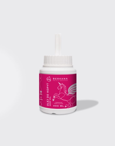 Berkana olej do kopyt z brokatem 400ml