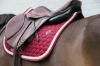 czaprak skokowy kentucky plaited cord bordo