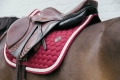 czaprak skokowy kentucky plaited cord bordo