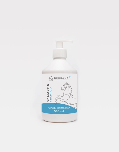 Berkana Szampon dla koni z problemami skórnymi 500ml