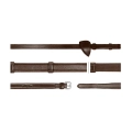 Dy'on wodze Hunter z 7 stoperami New English brązowe