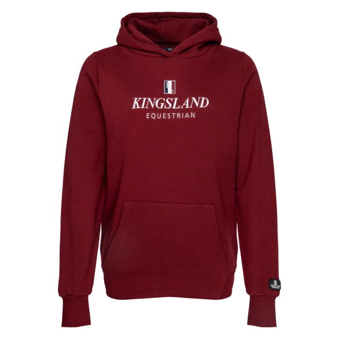 Kingsland bluza Classic Unisex Hoodie bordowa