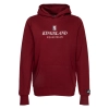 Kingsland bluza Classic Junior Hoodie logo bordowa z kapturem
