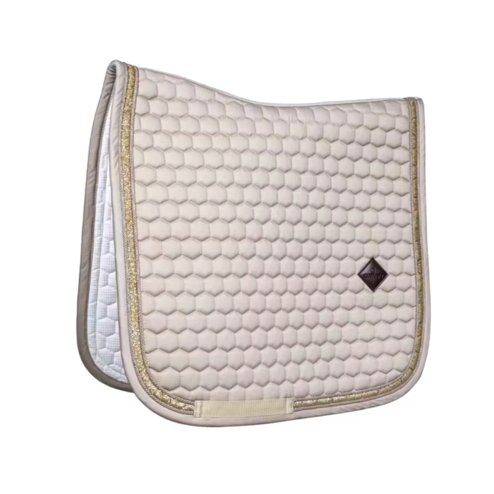czaprak ujeżdżeniowy glitter band beige