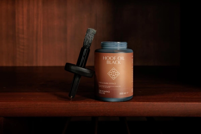 grooming deluxe olej do kopyt czarny