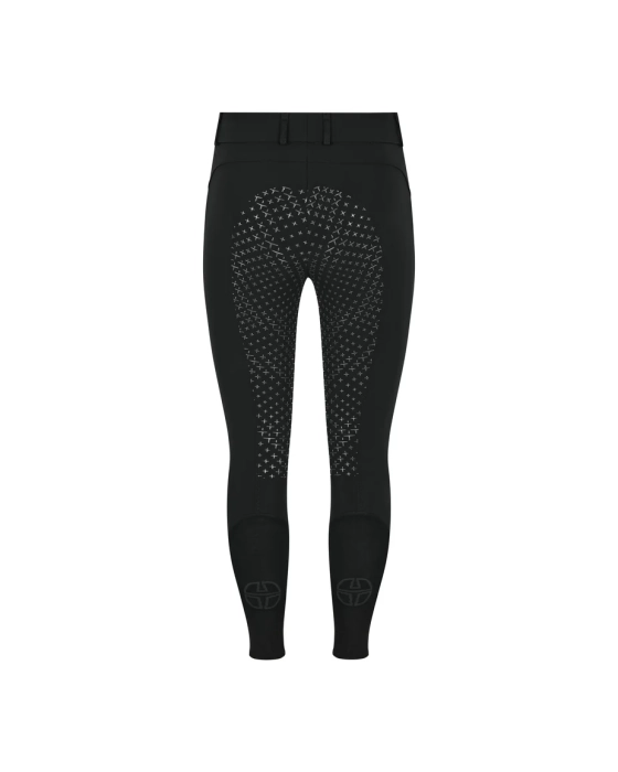 TROLLE bryczesy Mid Rise with Full Grip Women's czarne