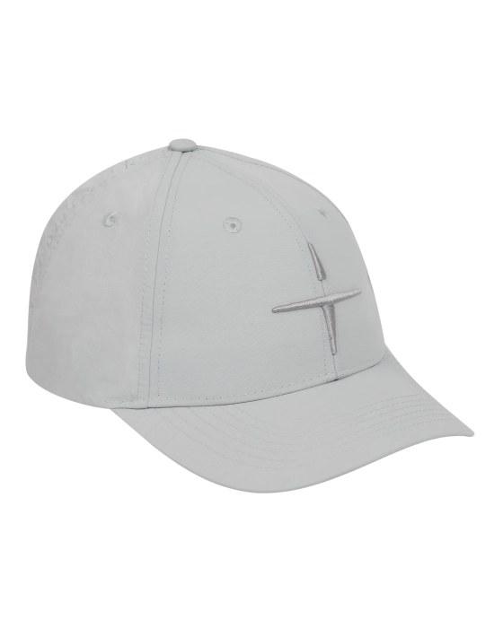 Czapka Star Logo Perforated Trolle jasno szara