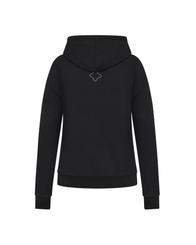 bluza trolle star czarna z kapturem