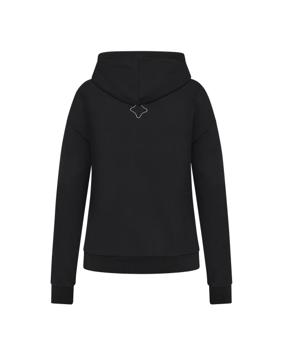 bluza trolle star czarna z kapturem